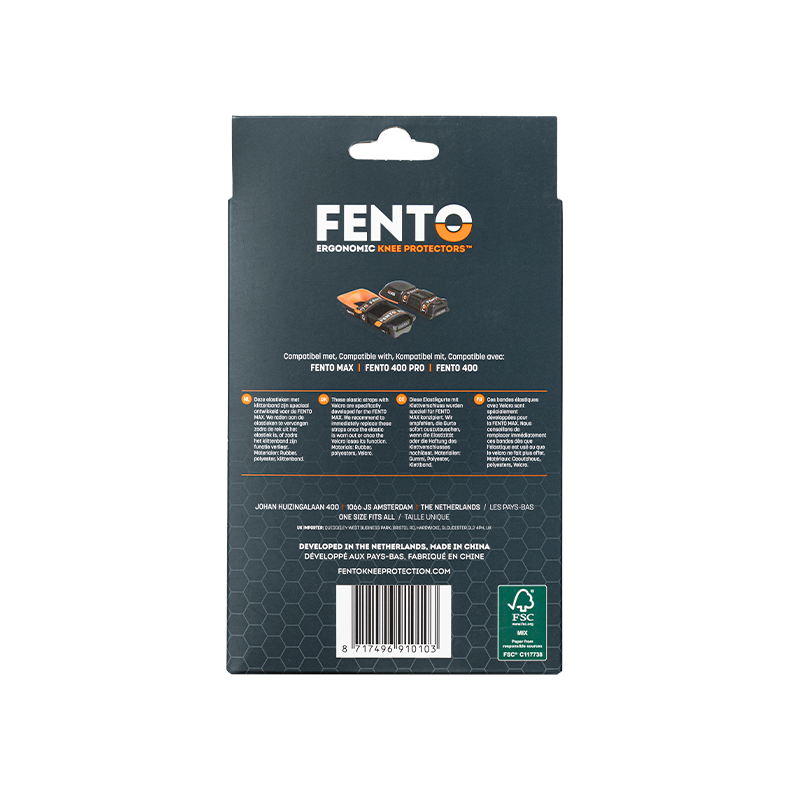 FENTO MAX Elastic Straps (Velcro)