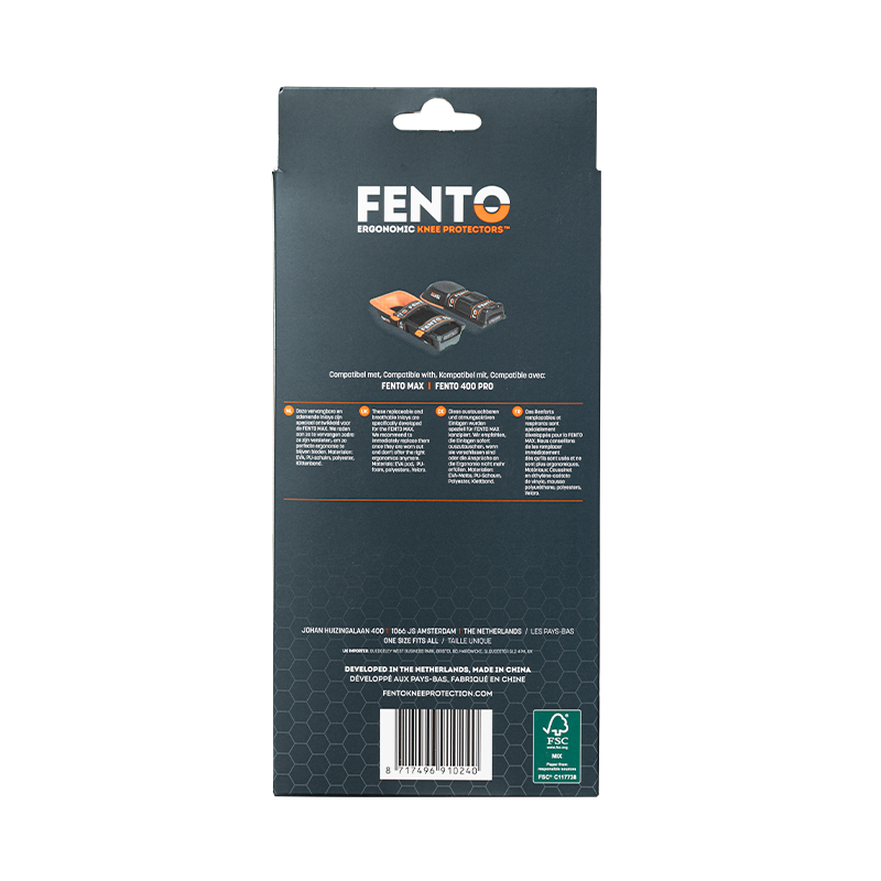 Inlay for FENTO MAX Knee Pad