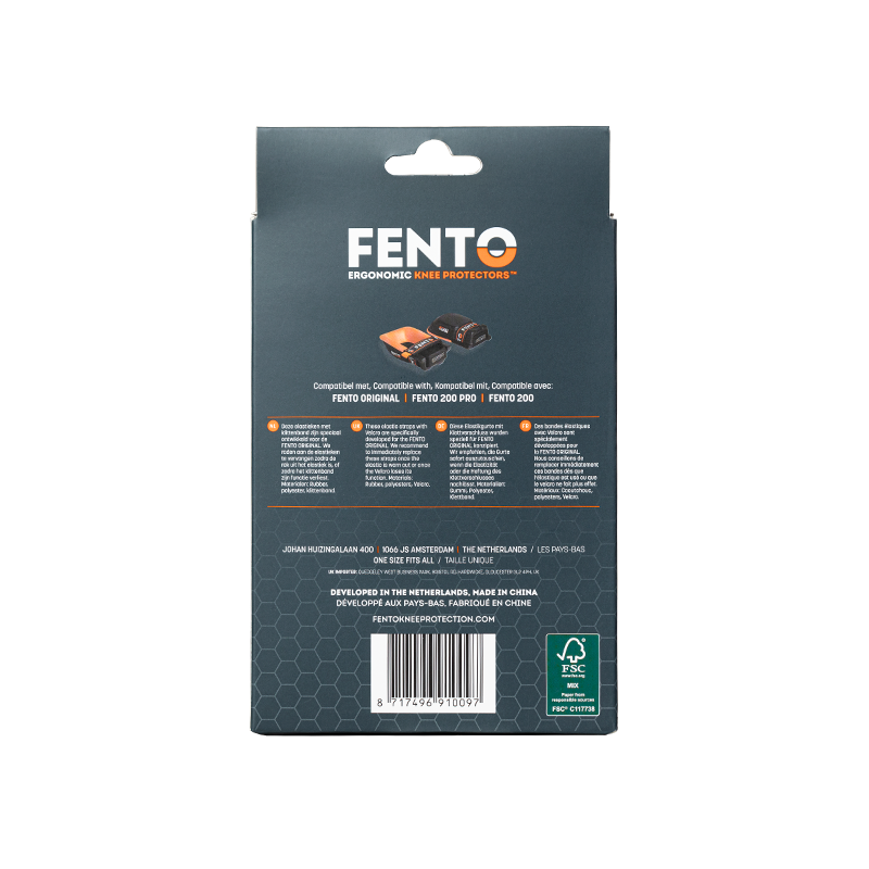 FENTO ORIGINAL Elastic Straps (Velcro)