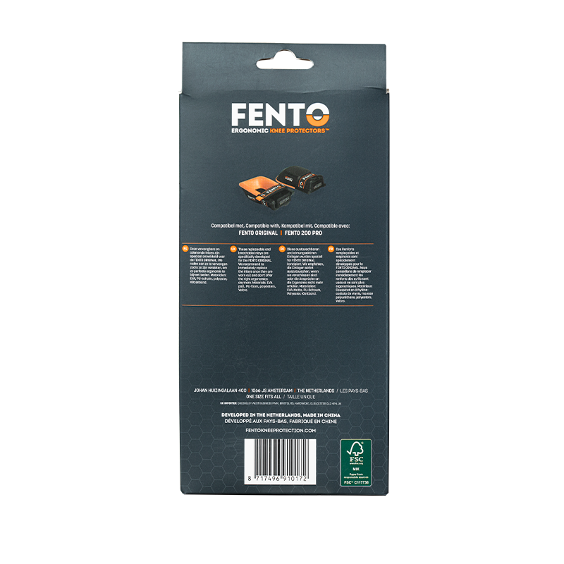 Inlay for FENTO ORIGINAL Knee Pad